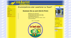 Desktop Screenshot of inkprint-koblenz.de